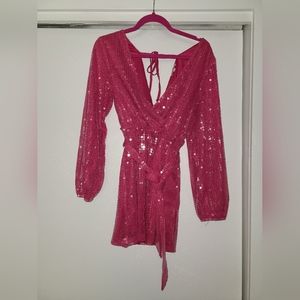 Taylor Swift Eras Outfit!! Pink Lily "Are you that Somebody" Dress Size Small